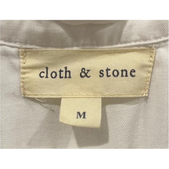 CLOTH AND STONE White Sleeveless Top - Picture 2 of 6